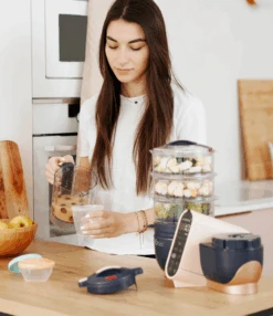 BabyMoov Robot Multifonctions XL Cuiseur Et Mixeur Pour Bébé - Nutribaby XL -Babymoov A001127 nutribabyXL robotculinaire 03