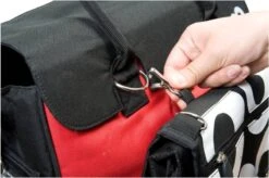 Babymoov Sac à Langer Free Hand Noir Rouge