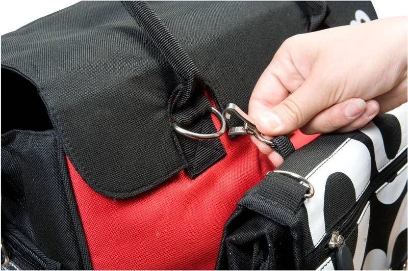 Babymoov Sac à Langer Free Hand Noir Rouge 3 Babymoov Sac à Langer Free Hand Noir Rouge