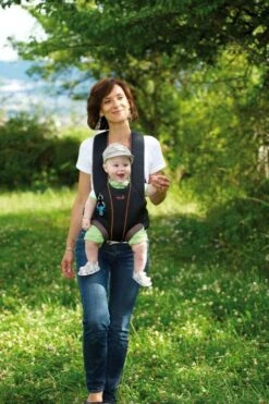 Babymoov Porte Bébé Noir Orange