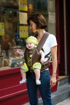 Babymoov Porte Bébé Noir Marron Anis