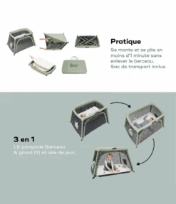 BabyMoov Lit Parapluie Avec Berceau Intégré - Moov & Comfy 15 BabyMoov Lit Parapluie Avec Berceau Intégré - Moov & Comfy -Babymoov Litparapluiebabymoovfacilementpliable