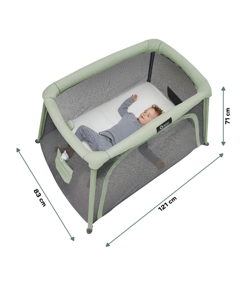 BabyMoov Lit Parapluie Avec Berceau Intégré - Moov & Comfy 10 BabyMoov Lit Parapluie Avec Berceau Intégré - Moov & Comfy – Image 8