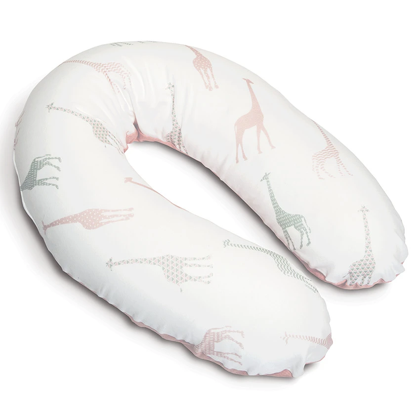BabyMoov Coussin D'allaitement Doomoo Buddy - Giraf Pink