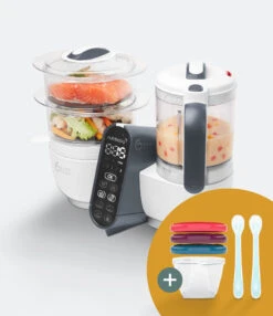 BabyMoov Robot Nutribaby + 3 Babybols Et 2 Cuillères OFFERTS