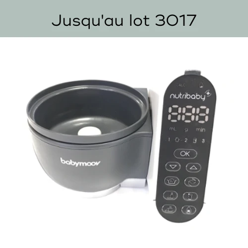 BabyMoov Unité De Chauffe Nutribaby (+) Industrial Grey 3 BabyMoov Unité De Chauffe Nutribaby (+) Industrial Grey