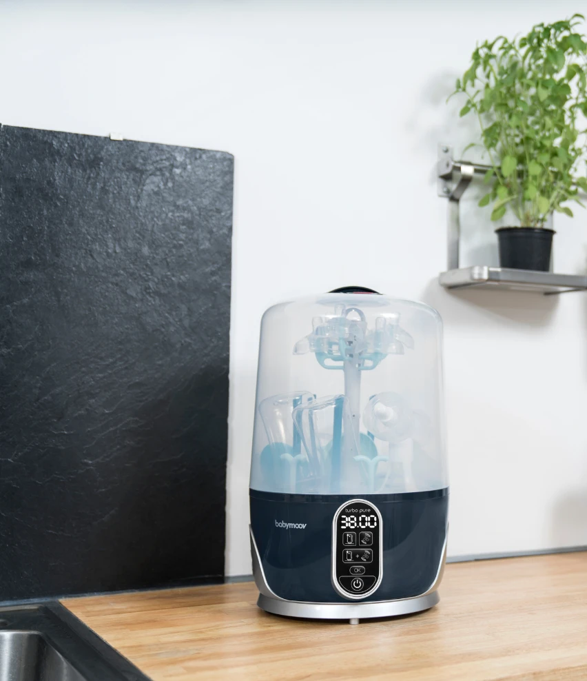BabyMoov Stérilisateur Et Sèche-biberon Turbo Pure 4 BabyMoov Stérilisateur Et Sèche-biberon Turbo Pure – Image 2