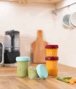 BabyMoov Lot De 8 Babybols En Verre + Livret Recettes Bio -Babymoov a004312 3