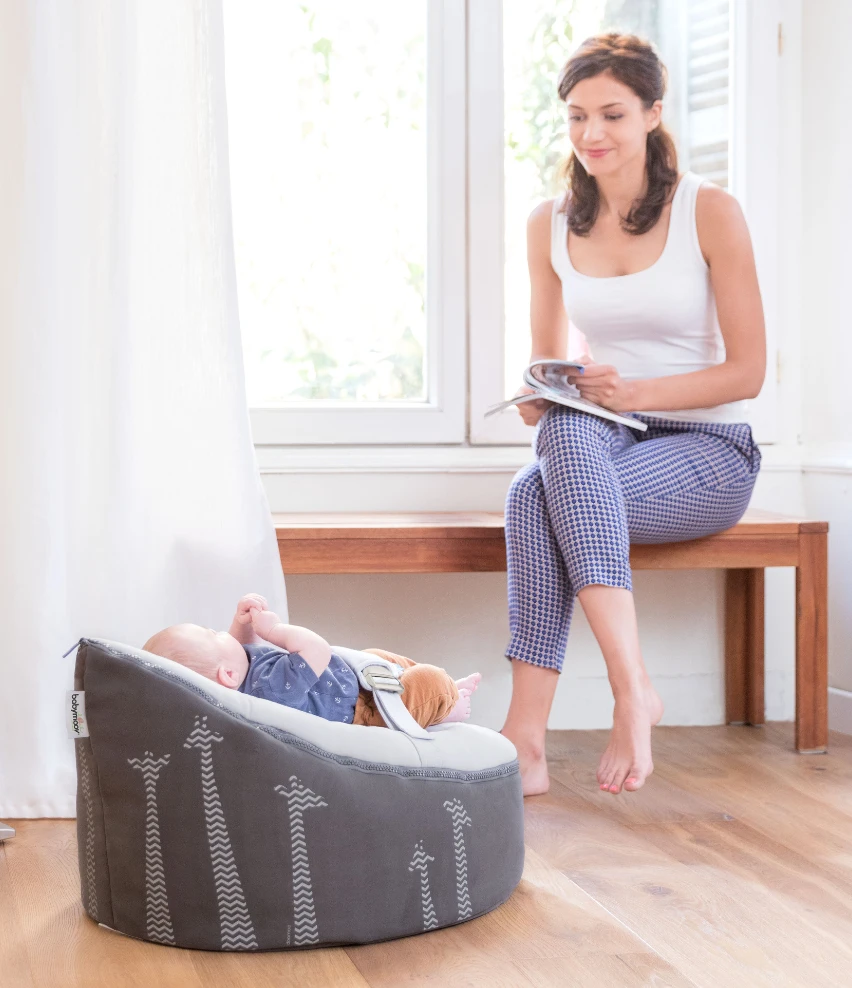BabyMoov Transat Pouf Pour Bébé Ultra Confort - Doomoo Nid® 4 BabyMoov Transat Pouf Pour Bébé Ultra Confort - Doomoo Nid® – Image 2