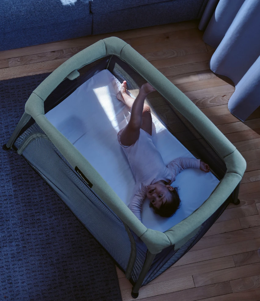 BabyMoov Lit Parapluie Avec Berceau Intégré - Moov & Comfy 5 BabyMoov Lit Parapluie Avec Berceau Intégré - Moov & Comfy – Image 3