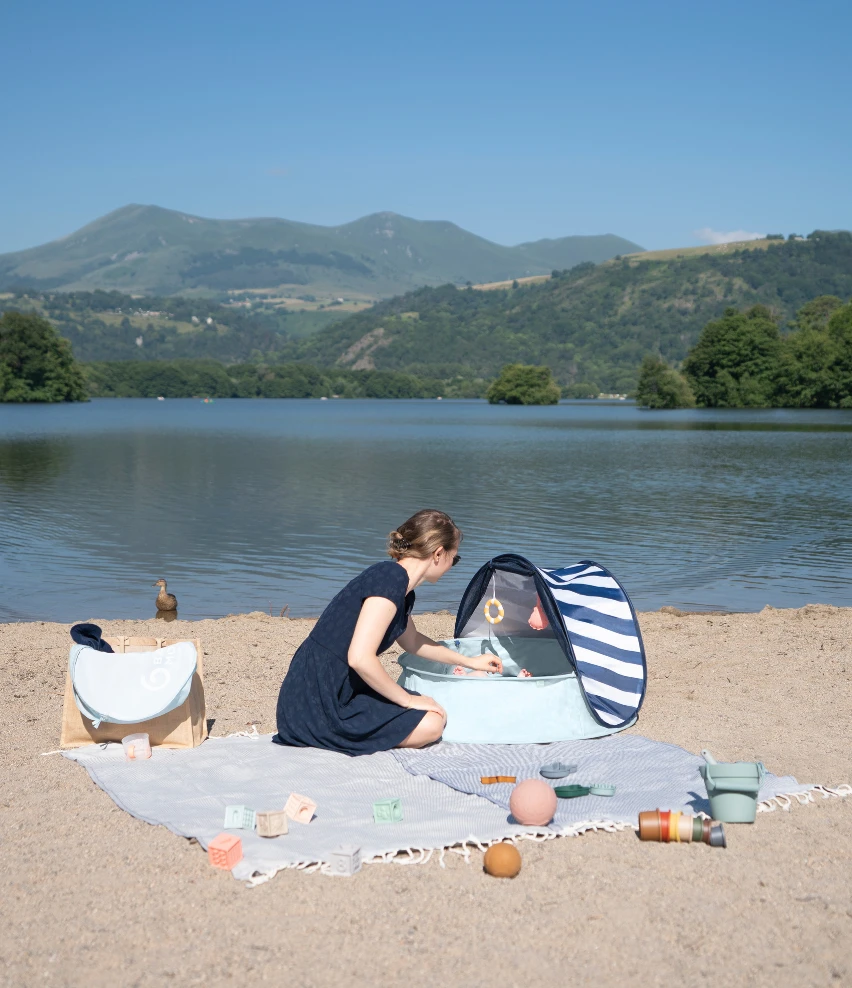 BabyMoov Parc De Jeux Et Piscine Pour Bébé Anti-UV - Aquani Marinière 5 BabyMoov Parc De Jeux Et Piscine Pour Bébé Anti-UV - Aquani Marinière – Image 4