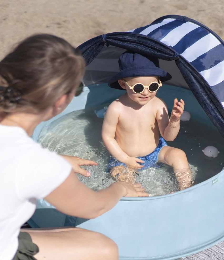 BabyMoov Parc De Jeux Et Piscine Pour Bébé Anti-UV - Aquani Marinière 3 BabyMoov Parc De Jeux Et Piscine Pour Bébé Anti-UV - Aquani Marinière – Image 2
