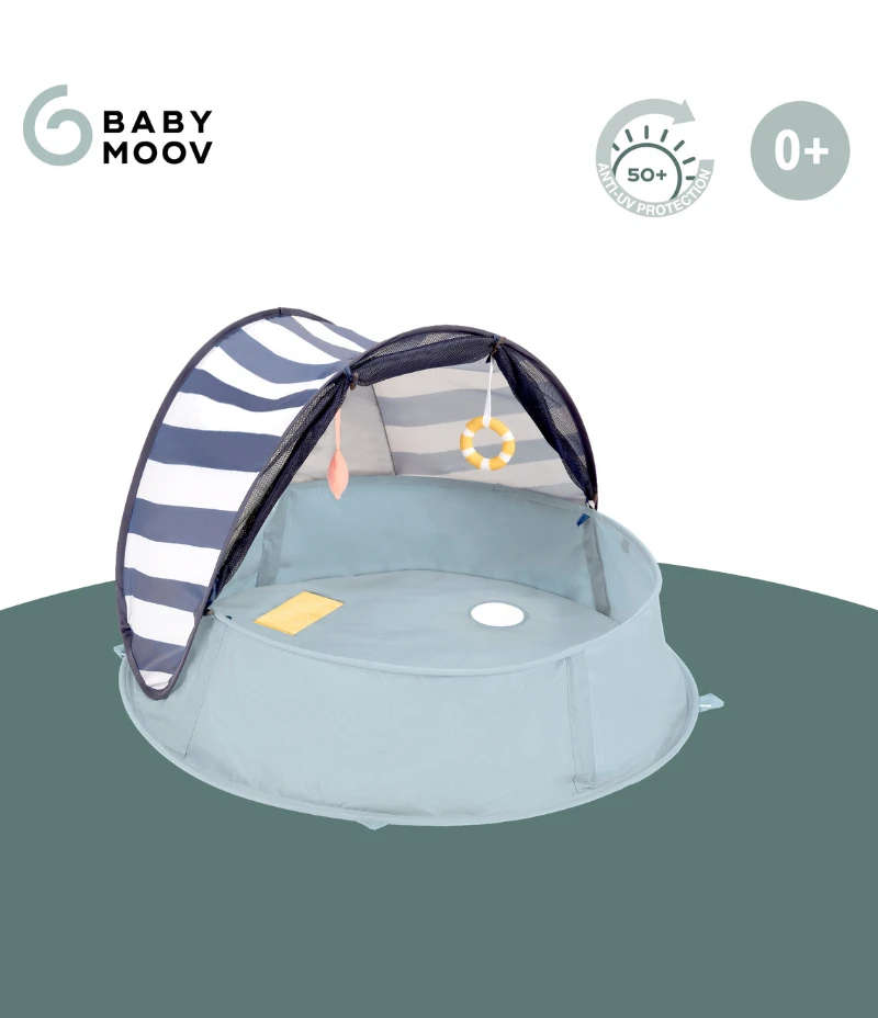 BabyMoov Parc De Jeux Et Piscine Pour Bébé Anti-UV - Aquani Marinière 7 BabyMoov Parc De Jeux Et Piscine Pour Bébé Anti-UV - Aquani Marinière – Image 6