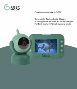 BabyMoov Babyphone Caméra Rotative - YOO Twist -Babymoov babyphonecamerarotativemotoriseeyootwistbabymoov