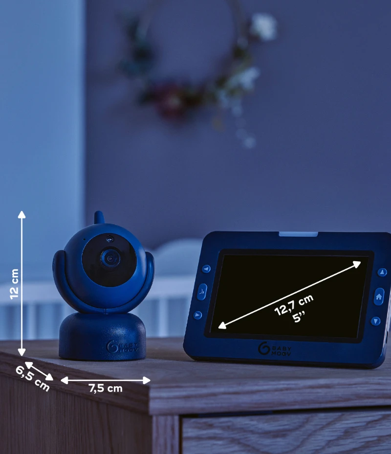 BabyMoov Babyphone Vidéo Rotatif YOO-Master(+) 5" 7 BabyMoov Babyphone Vidéo Rotatif YOO-Master(+) 5" – Image 5