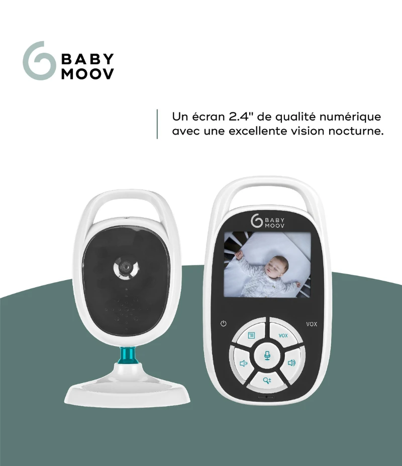 BabyMoov Babyphone Vidéo YOO-See - Ultra Compact 5 BabyMoov Babyphone Vidéo YOO-See - Ultra Compact – Image 3