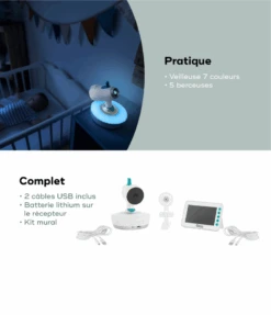 BabyMoov Babyphone Vidéo 360° YOO-moov -Babymoov babyphoneyoomoovbabymoovmotorise 08440d86 9607 4a52 b8d9 74cf02748715