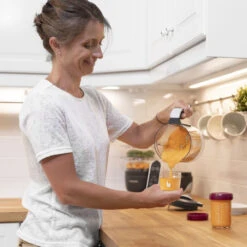 BabyMoov Lot De Babybols En Verre 4x220ml Et 4x100ml + Petit Livret De Recette Bio -Babymoov bm050165106 5