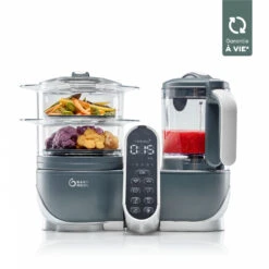 BabyMoov Robot De Cuisine Nutribaby+ Industrial Grey 14 BabyMoov Robot De Cuisine Nutribaby+ Industrial Grey -Babymoov bm056048789 2