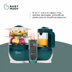 BabyMoov Robot Nutribaby+ Opal Green -Babymoov bm056079837 3