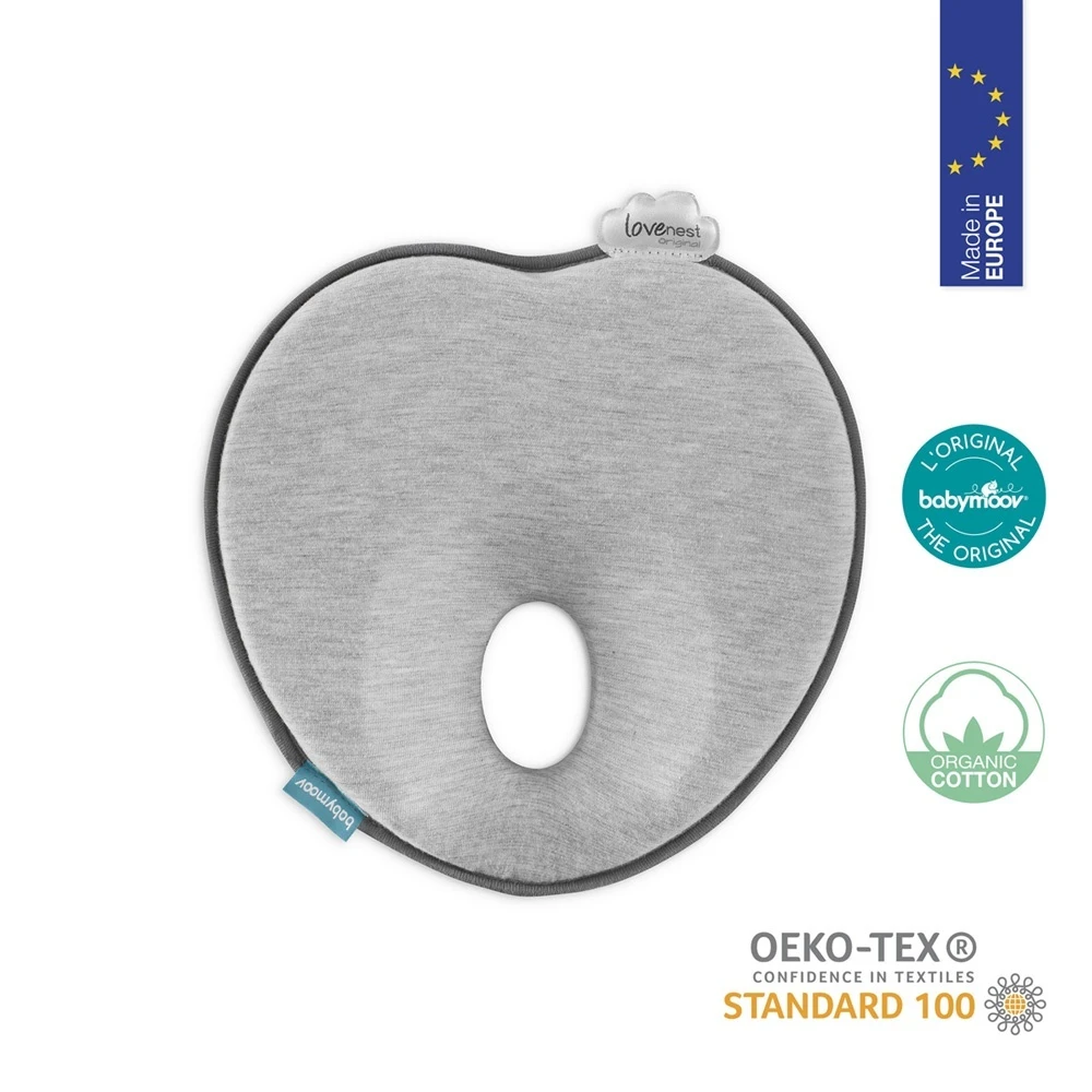 BabyMoov Cale-tête Bébé Lovenest Original Smokey 4 BabyMoov Cale-tête Bébé Lovenest Original Smokey – Image 2