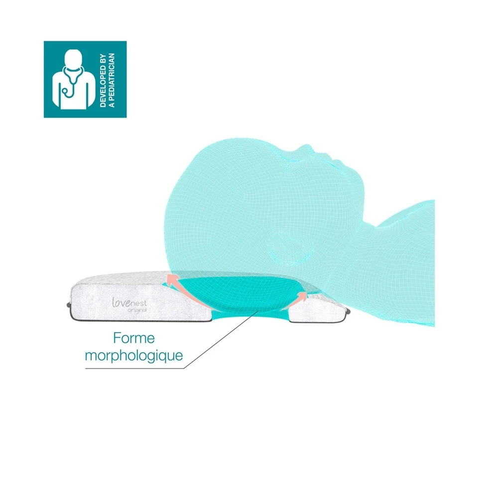 BabyMoov Cale-tête Bébé Lovenest Original Smokey 5 BabyMoov Cale-tête Bébé Lovenest Original Smokey – Image 3
