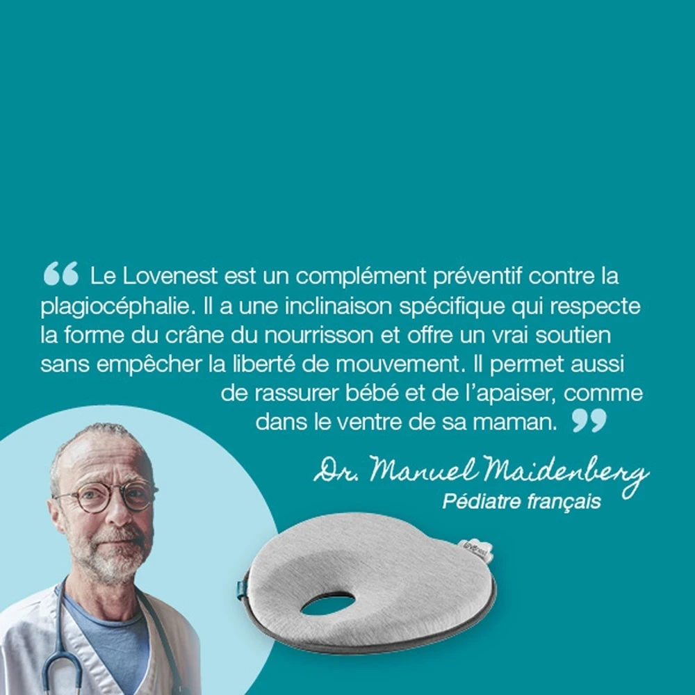 BabyMoov Cale-tête Bébé Lovenest Original Smokey 12 BabyMoov Cale-tête Bébé Lovenest Original Smokey – Image 10