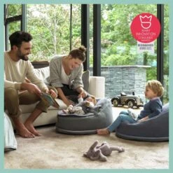 BabyMoov Transat Bébé Doomoo Seat'n Swing Blue -Babymoov bm062071060 7