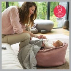 BabyMoov Transat Bébé Doomoo Seat'n Swing Pink -Babymoov bm062071077 5