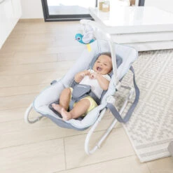 BabyMoov Transat Bébé Graphik Bleu -Babymoov bm062249472 8