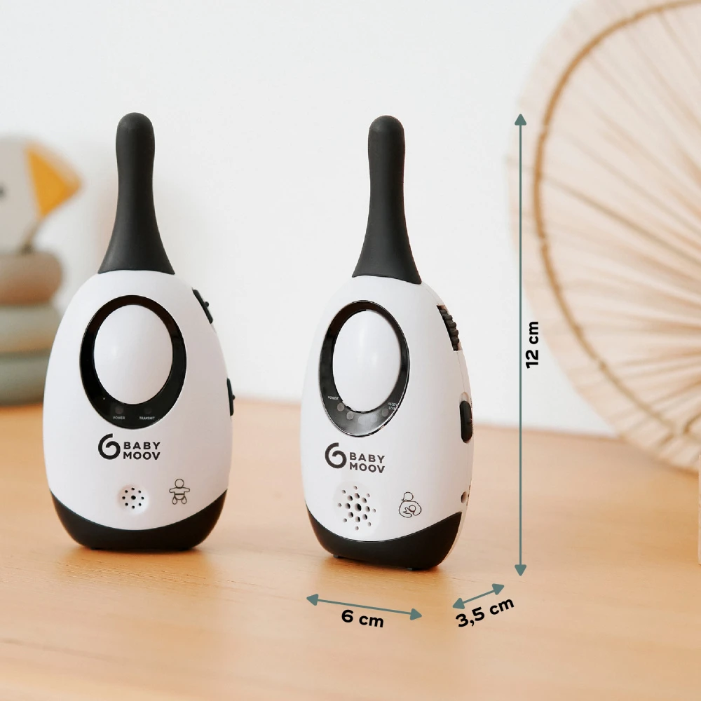 BabyMoov Babyphone Simply Care Gris 7 BabyMoov Babyphone Simply Care Gris – Image 6