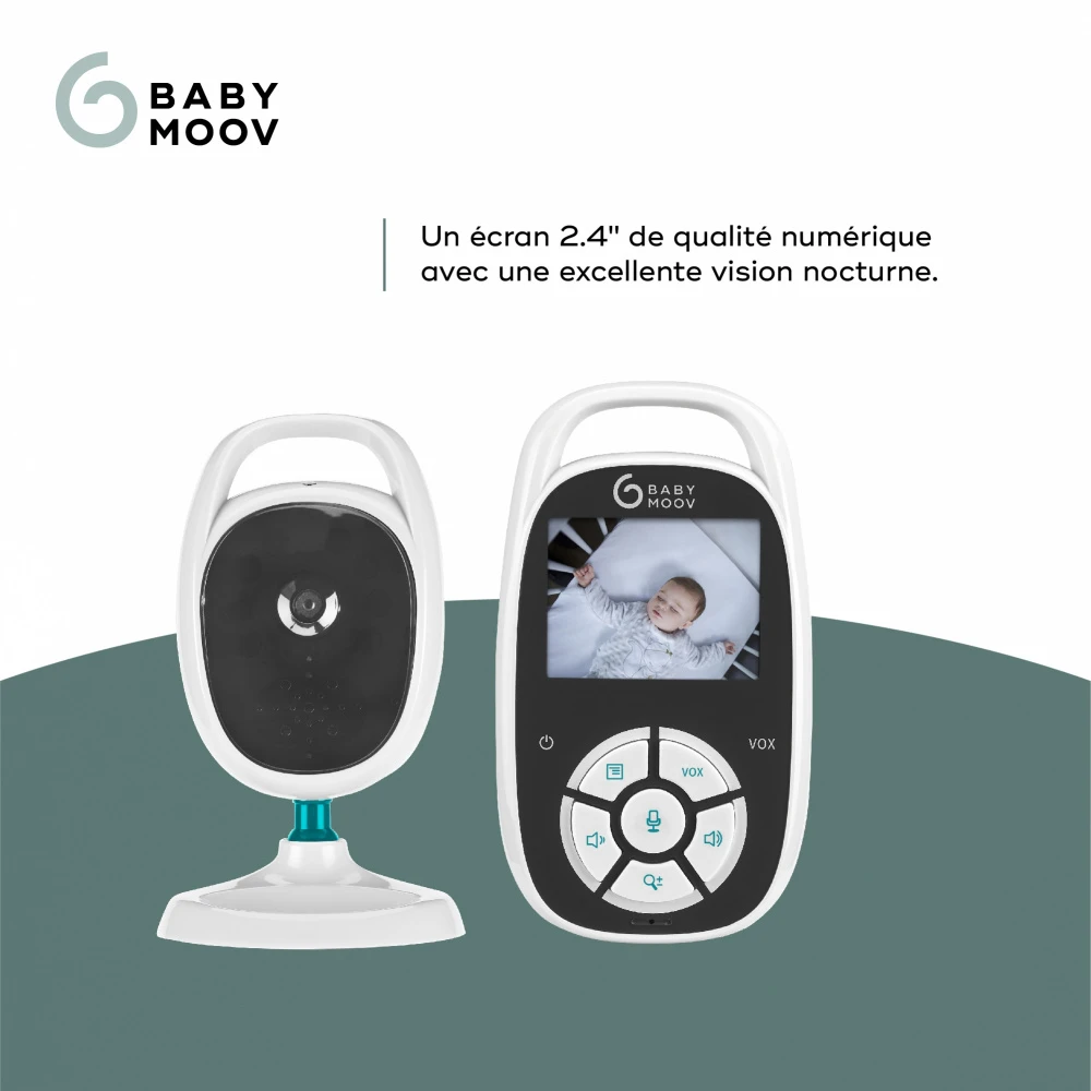 BabyMoov Babyphone Vidéo Yoo See Compact 5 BabyMoov Babyphone Vidéo Yoo See Compact – Image 3